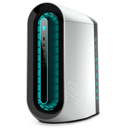 фото Настольный компьютер alienware aurora r11 (r11-4913) midi-tower/intel core i7-10700f/32 гб/512 гб ssd/nvidia geforce rtx 2060 super/windows 10 home белый/черный