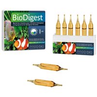 BIO DIGEST гипер-концентрированное бактериальное средство для пресных и морских аквариумов (6шт)