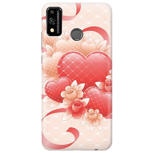 фото Re:pa чехол - накладка artcolor для honor 9x lite с принтом "с любовью"