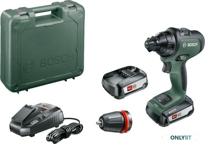 Шуруповерт Bosch AdvancedDrill 18 06039B5001 (с 2-мя АКБ, кейс)