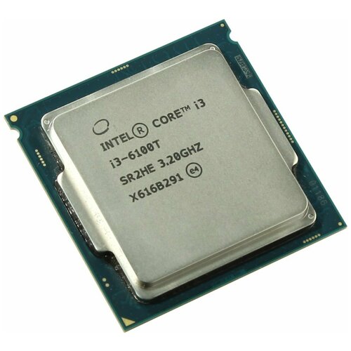 Процессор Intel Core i3-6100T Skylake LGA1151, 2 x 3200 МГц, OEM процессор intel original core i3 10100f cm8070104291318s rh8u oem