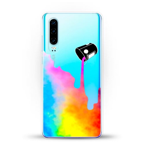 фото Силиконовый чехол краски на huawei p30 andy & paul