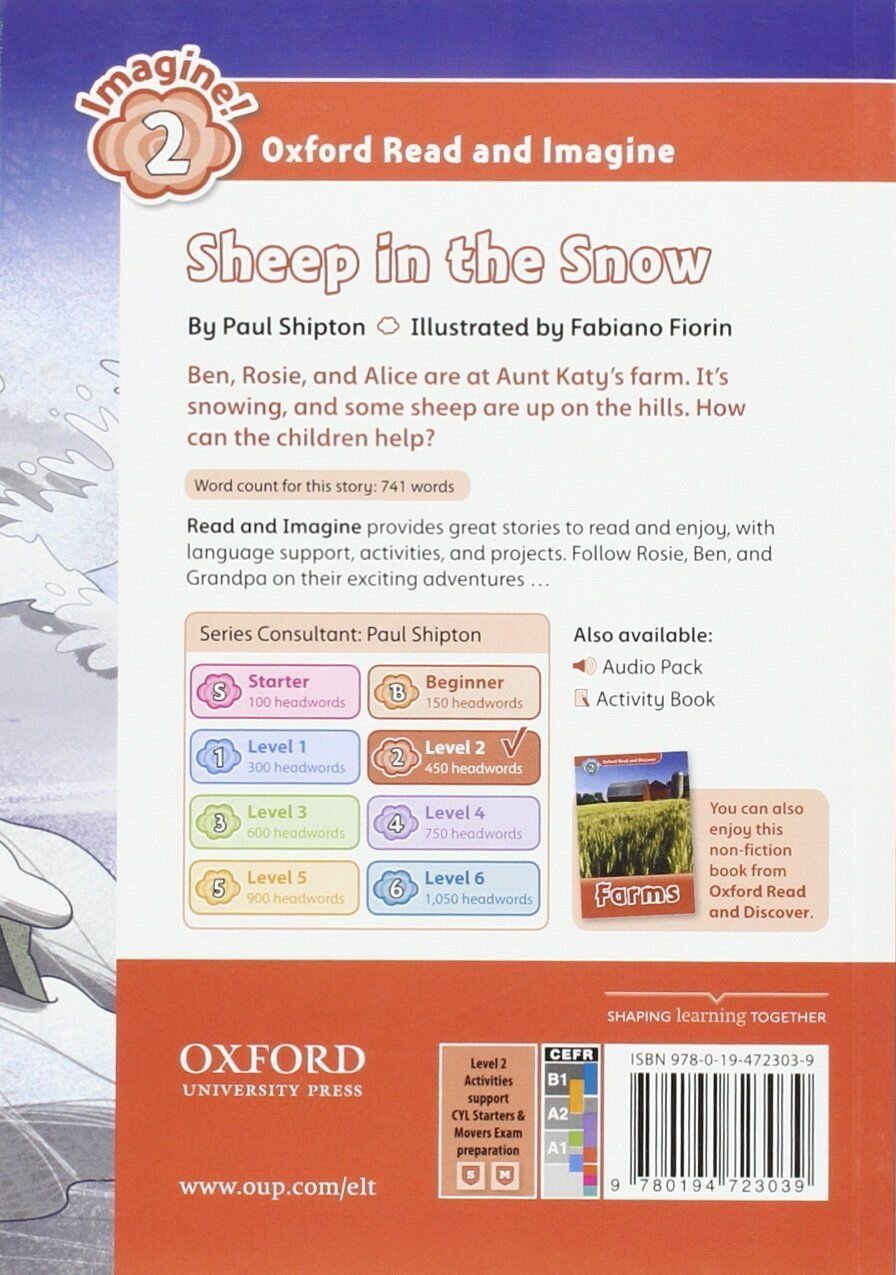 Книга Oxford Read & Imagine: Level 2: Sheep in the Snow:… - фото №4