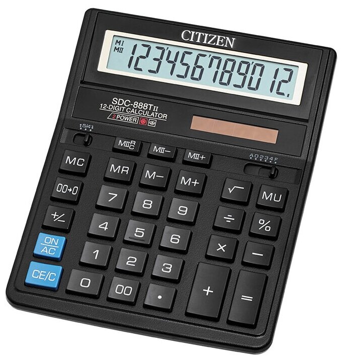 Калькулятор бухгалтерский CITIZEN SDC-888TII