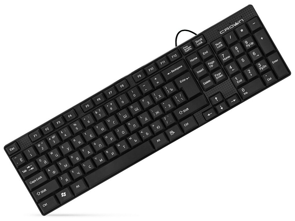 Клавиатура CROWN MICRO CMK-479 Black USB
