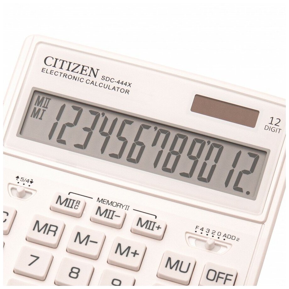 Калькулятор бухгалтерский CITIZEN SDC-444X