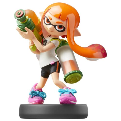 Amiibo: Интерактивная фигурка Инклинг-девочка (Inkling Girl) (Super Smash Bros. Collection)