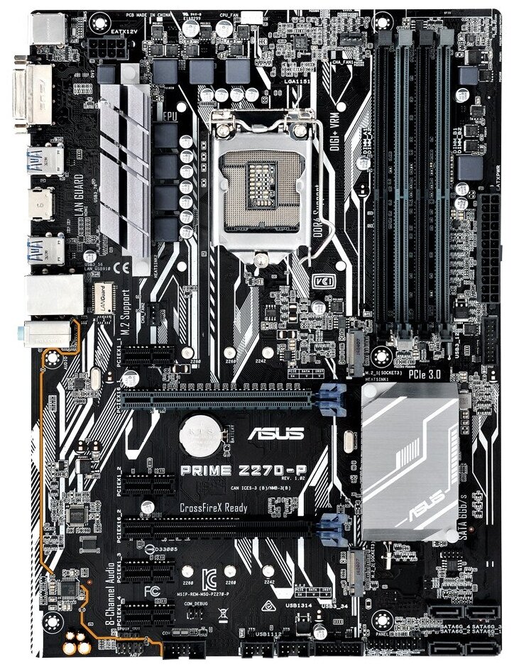 Материнская плата ASUS PRIME Z270-P