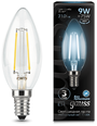 Лампа светодиодная gauss Black Filament 103801209, E14, C35