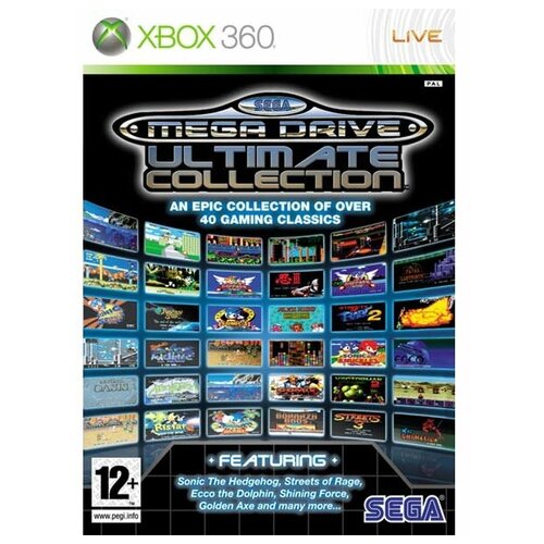 Sega Mega Drive Ultimate Collection (Xbox 360) английский язык