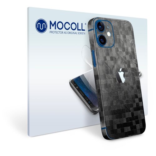 Пленка защитная MOCOLL для задней панели Apple iPhone 12 Тень графит