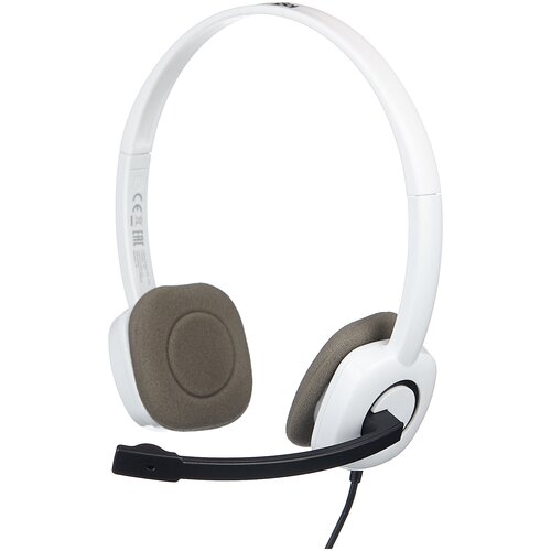 Гарнитура проводная Logitech Headset H150 981-000350 20 - 20000 Гц, jack 3.5 mm, coconut