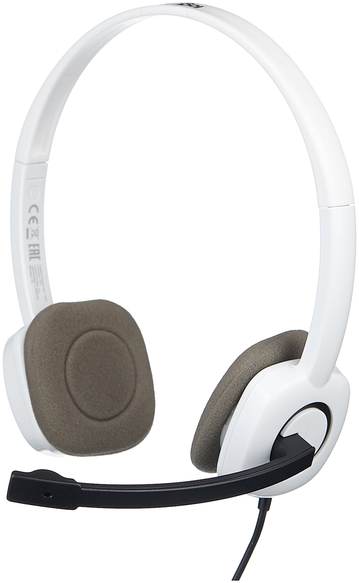 Гарнитура проводная Logitech Headset H150 981-000350 20 - 20000 Гц, jack 3.5 mm, coconut