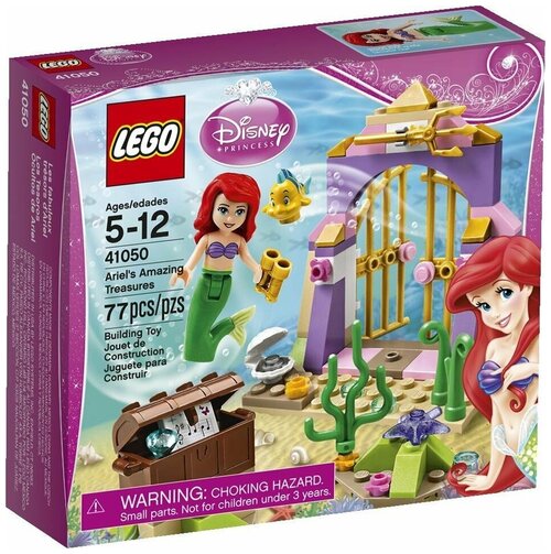 Конструктор LEGO Disney Princess 41050 Удивительные сокровища Ариэль, 77 дет.