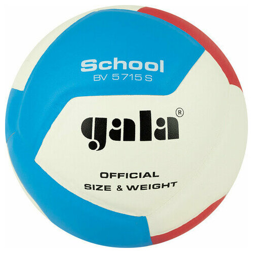 Мяч волейбольный GALA School 12, BV5715S, р. 5 мяч волейбольный gala school 12 bv5715s размер 5