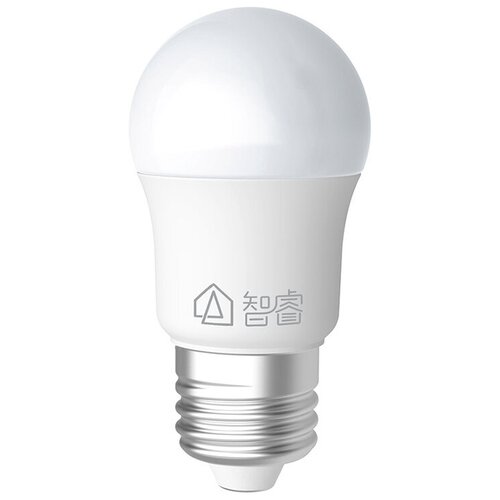 Лампа светодиодная Xiaomi Zhirui Light Bulb White, E27, 5 Вт, 6500 К