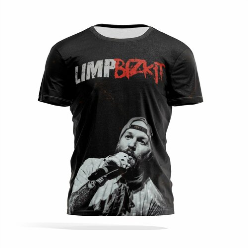 фото Футболка panin brand, размер m, черный, серый