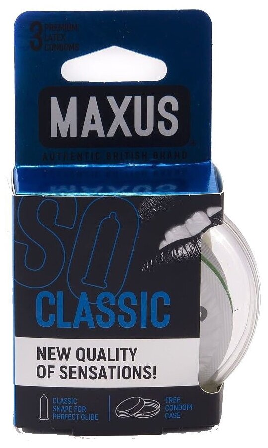 Презервативы Maxus Air Classic, 3 шт.