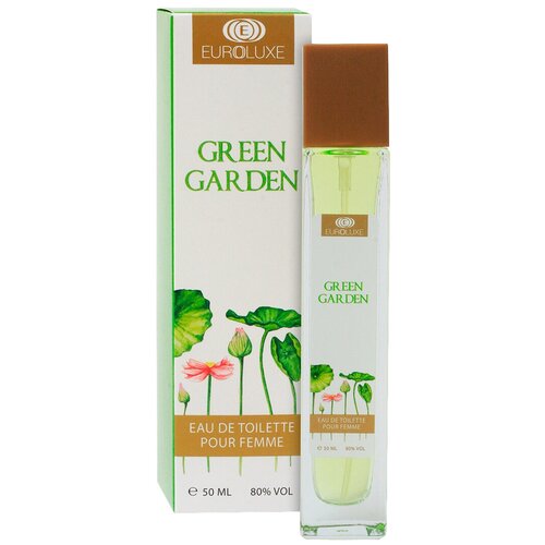 Euroluxe туалетная вода Green Garden, 50 мл туалетная вода euroluxe green garden женская 50 мл