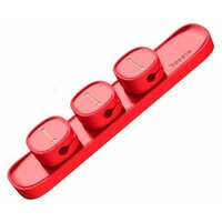 Baseus органайзер для проводов Peas Cable Clip Red