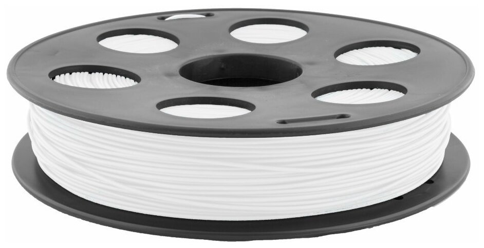 Пластик Bflex 1,75мм белый 0,5кг BestFilament