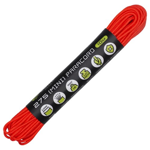 Паракорд 275 (мини) CORD nylon 10м RUS (neon orange)
