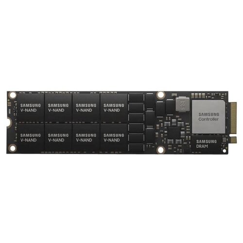 Твердотельный накопитель Samsung 3.8 ТБ M.2 MZ1LB3T8HMLA samsung pm1733 3 84tb enterprise ssd 2 5” 7mm pci express gen4 x4 dual port x2 read write 7000 3800 mb s random read write iops 1500k 135k