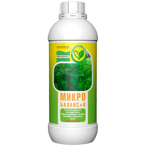 Aquabalance Микро-баланс+K удобрение для растений, 1 л