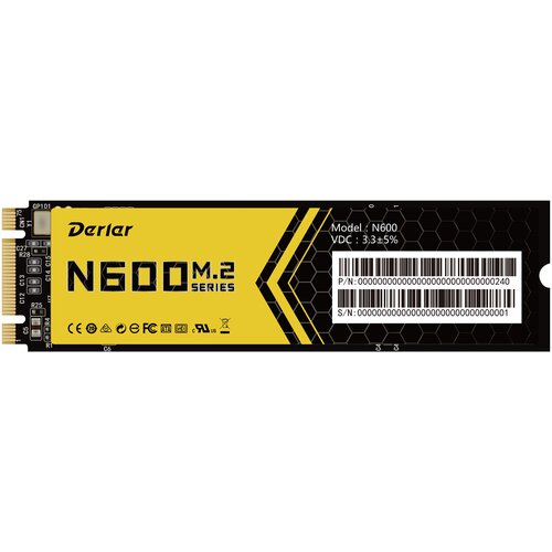 Твердотельный накопитель SSD Derlar 128Gb N600 2280 M2 N600-128GB-NVME 115900₽