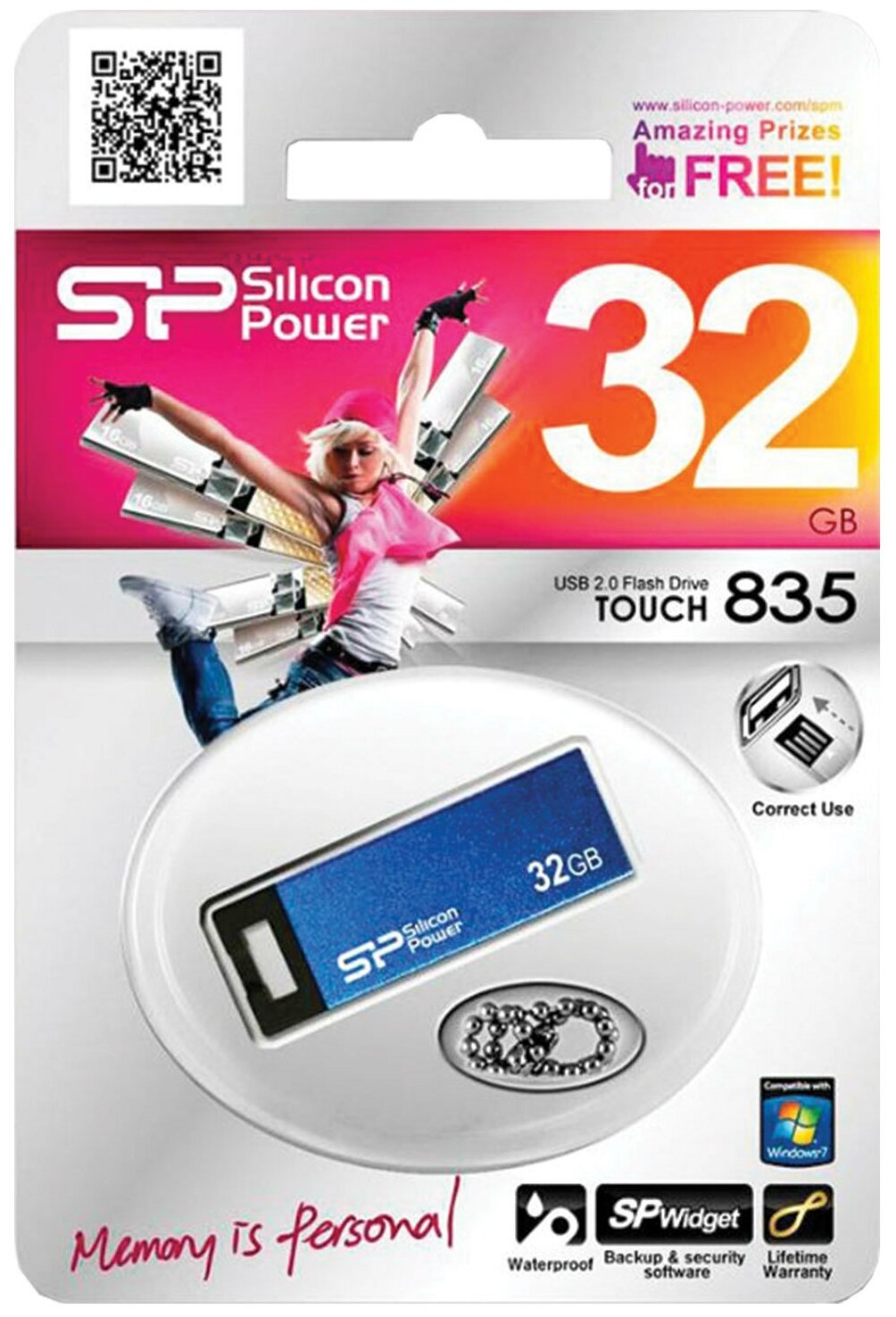 Флешка Silicon Power Touch 835