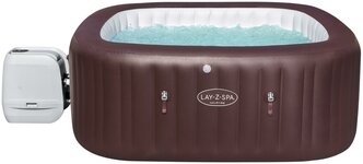 СПА бассейн Bestway Lay-Z-Spa Maldives HydroJet Pro 60033 коричневый