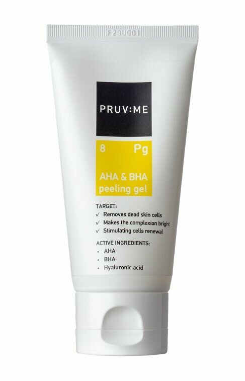 Pg 8 AHA & BHA peeling gel Пилинг-гель для лица с AHA и BHA, 75 мл