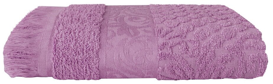 Полотенце махровое Burgundy, буше, фиолетовый; размер: 50 х 90
