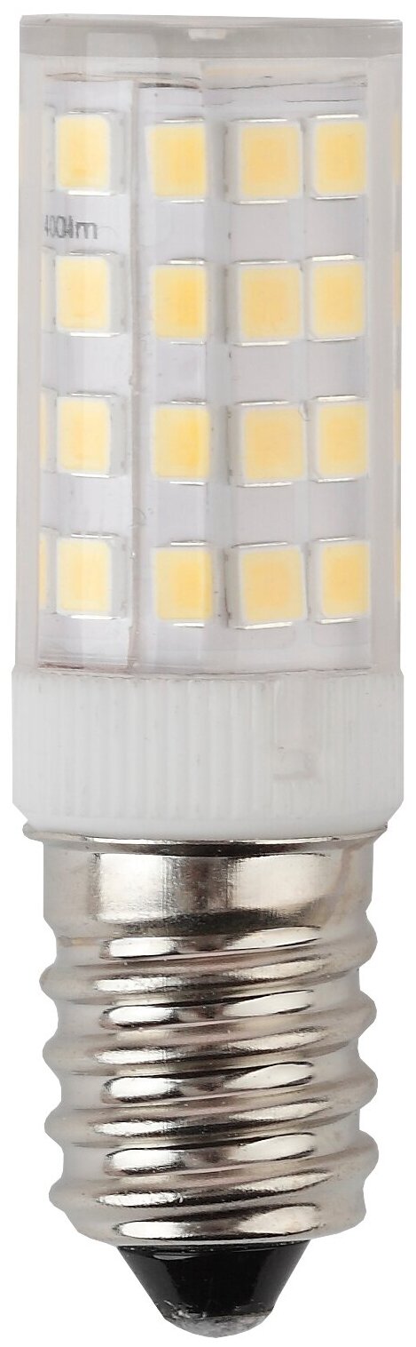 Лампа для холодильника 5Вт Е14 (диодная) ЭРА тёплая, форма-кукуруза Б0033030