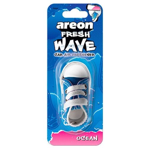 фото Ароматизатор "areon" игрушка-кед "fresh wave" ocean /блок 10/144