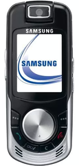 Телефон Samsung SGH-X810, 1 SIM, черный/серый