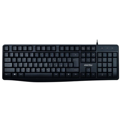 Клавиатура проводная мультимедийная Smartbuy ONE 207 USB черная (SBK-207US-K)/20