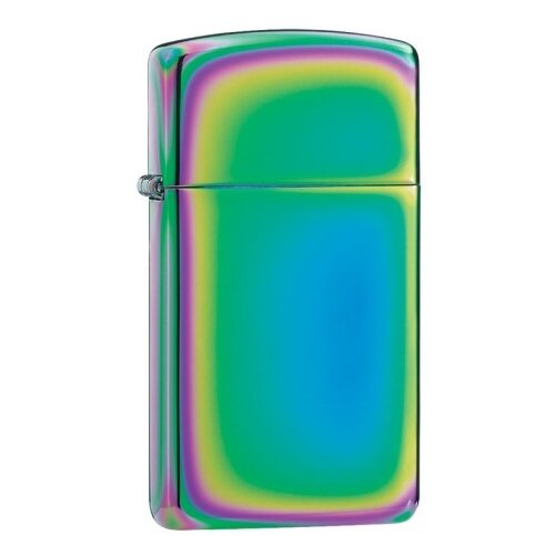 Zippo Slim зажигалка бензиновая Spectrum 43 г zippo slim зажигалка бензиновая street chrome 1 шт 1 шт 43 г