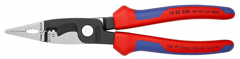 Стриппер Knipex KN-1382200 красный/синий