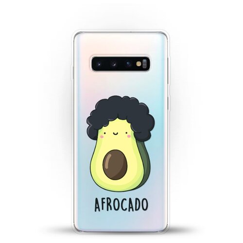 фото Силиконовый чехол афрокадо на samsung galaxy s10 andy & paul