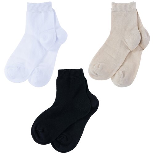 Носки АЛСУ, 3 пары, размер 12-14, мультиколор