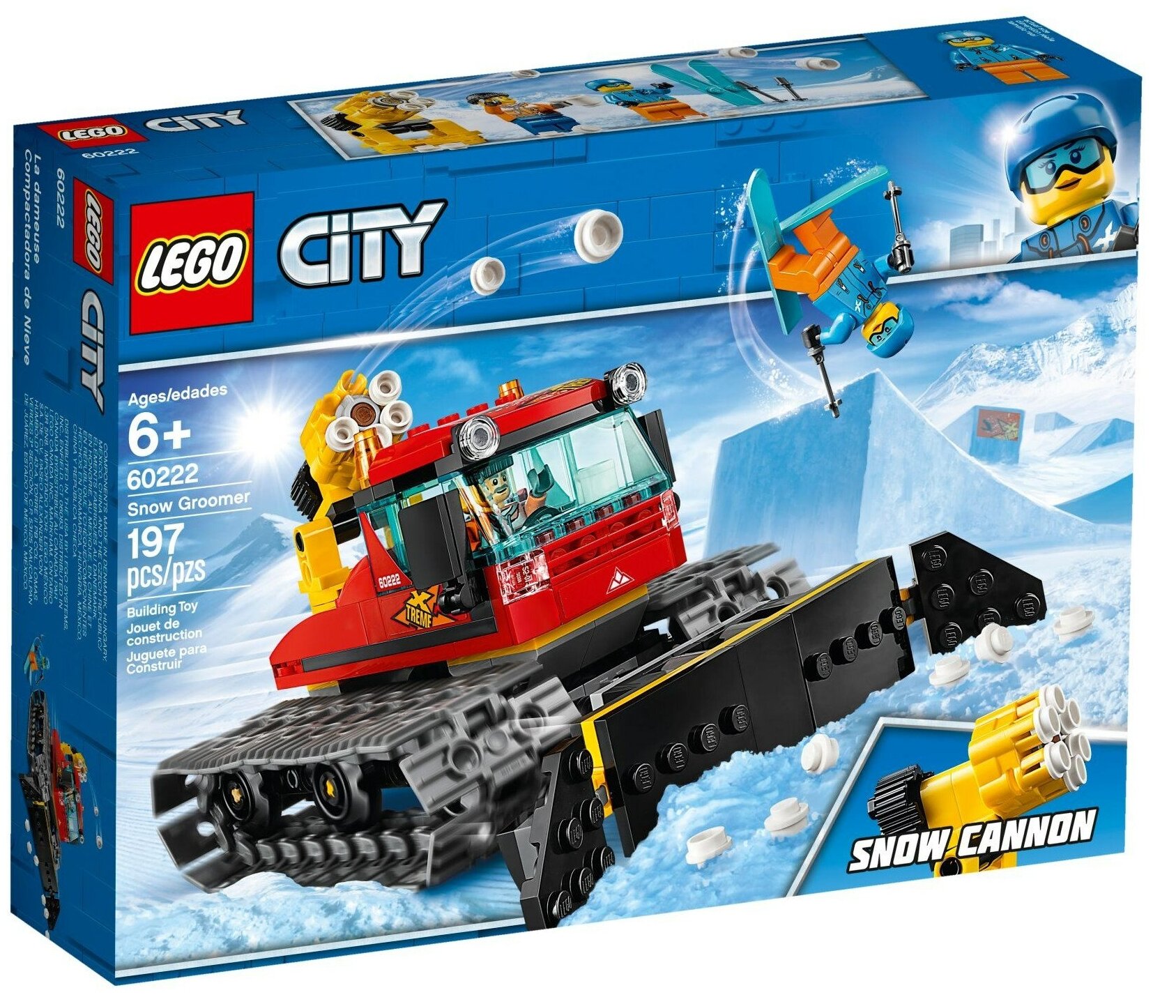 Конструктор LEGO City 60222 Снегоуборочная машина