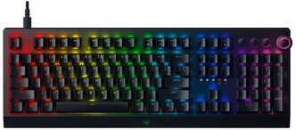 Игровая клавиатура Razer BlackWidow V3 Pro Razer Green / Clicky черный