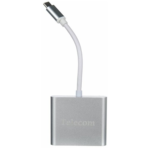 Кабель-концентратор USB3.1 TypeCm – HDMI+USB3.0 +PD charging 4K@30Hz Telecom (TUC010)