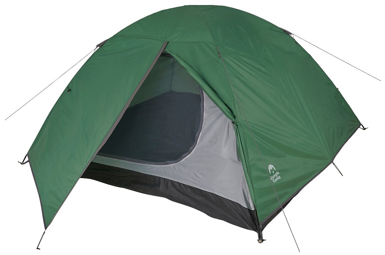 Палатка четырёхместное JUNGLE CAMP Dallas 4, цвет: зеленый