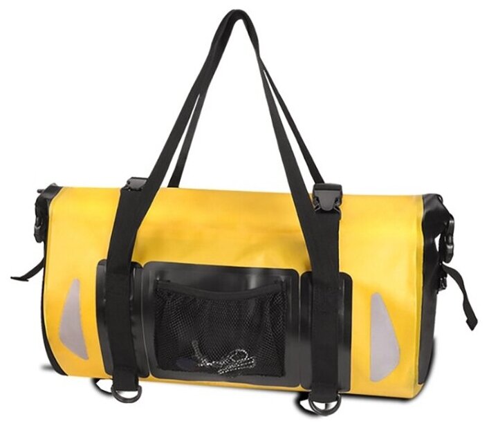 Водонепроницаемая сумка, желтая, 43х54 см, Рыбиста RB-FORFB-03 - фотография № 1