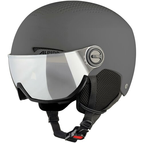 фото Шлем защитный alpina arber visor 2020-2021 (54 - 58 см), petrol-green matt