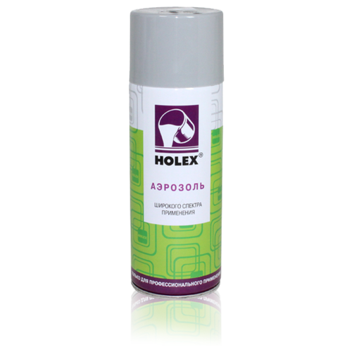 Эмаль Holex акриловая для пластика, серый, матовая, 520 мл, 1 шт.