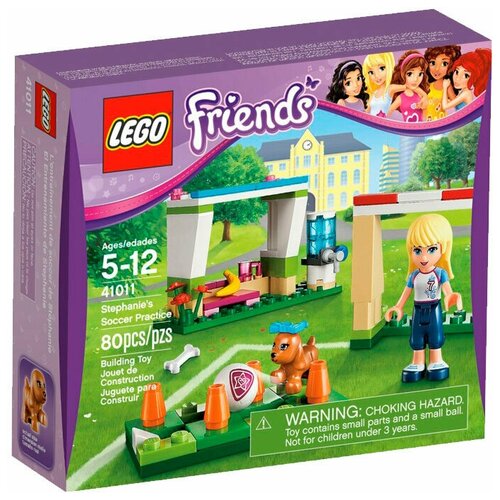 LEGO Friends 41011 Стефани – футболистка, 80 дет. конструктор lego friends спортивный стадион стефани 41338