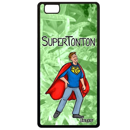 фото Чехол на huawei p8 lite 2015, "супердядя" комикс супергерой utaupia